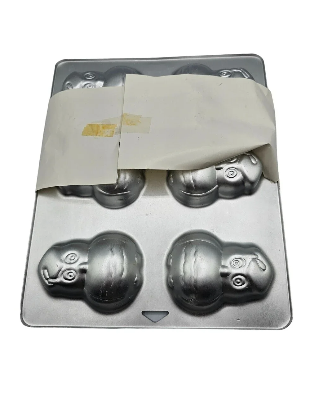 Vintage Amscan Graduation Cupcake Pan 3D Owl in Graduation Cap NEW